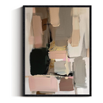 Modern Abstract Decor Aesthetic Framed Canvas Wall Art