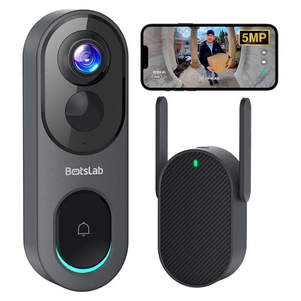 5MP Wireless Video Doorbell Camera