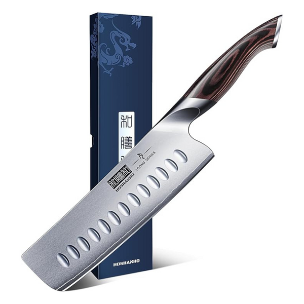 7" Japanese High Carbon Stainless Steel Chef Nakiri Knife