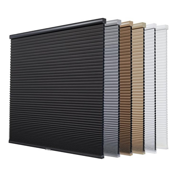 35" W x 48" H Cordless Custom Cellular Window Blinds