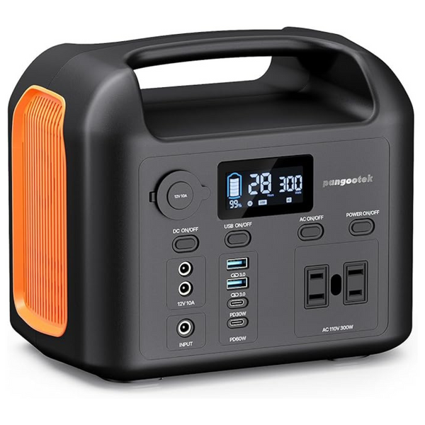 300W Portable LiFePO4 Solar Generator