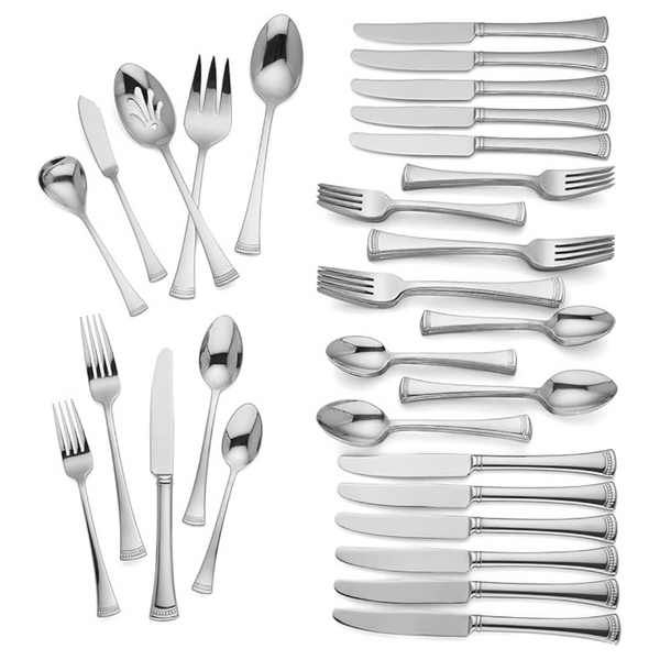 65-Piece Lenox Portola Flatware Set (Service For 12)