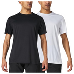 2-Pack Ultra Performance Men's Dry-Fit Athletic Shirts (Various)
