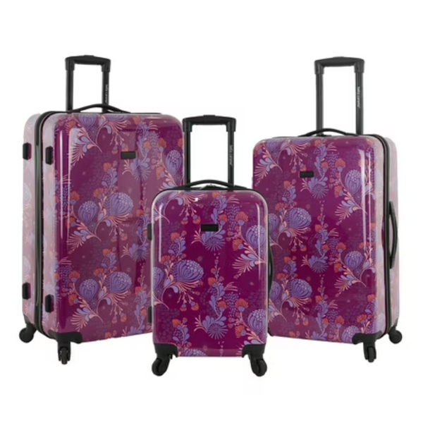 3-Piece Travelers Club Bella Caronia 20" Carry-On Voguish Luggage