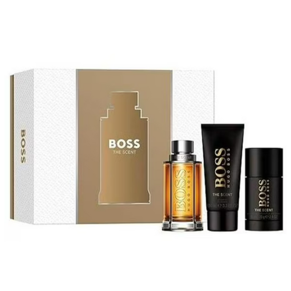 9 Fl Oz Hugo Boss Men's The Scent Eau De Toilette Gift Set