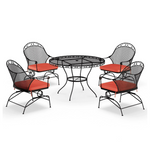5-Piece Better Homes & Gardens Clayton Court Classic Steel Patio Dining Set