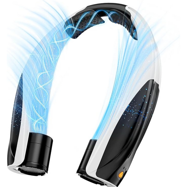 JIJ Portable Rechargeable Wearable Neck Fan