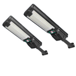 2 Pack Waterproof Outdoor Dusk to Dawn Solar Street Lights