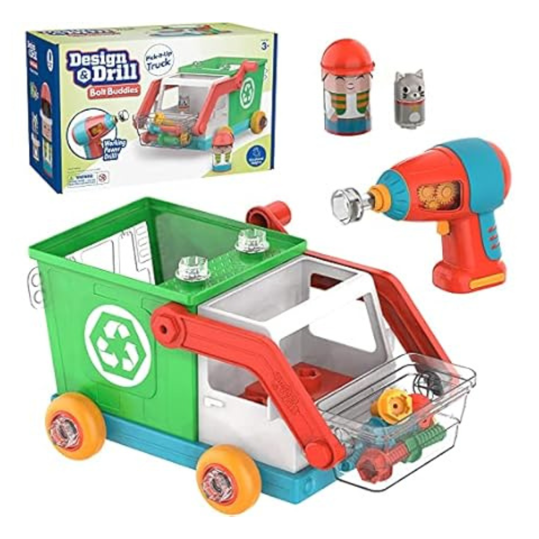 Educational Insights Toddler's Design & Drill Construction Toy