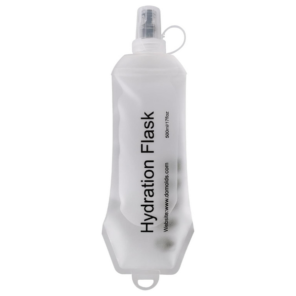 500ml Soft TPU Running Hydration Flask Water Bottle