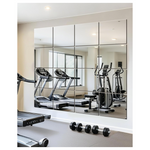 16-Pack 12" x 12" HD Glass Frameless Wall Mirror