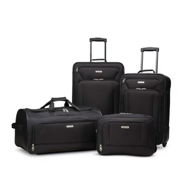 4-Piece American Tourister Fieldbrook Collection Luggage Set
