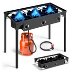 Ktaxon 3-Burner Propane Gas BBQ
