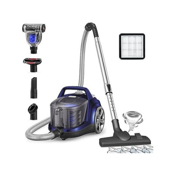 Aspiron 3.7-Qt. 5 Tools HEPA Filter Vacuum Cleaner