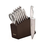15-Piece German Stainless Steel Knife Sets W/ Built-in Sharpener