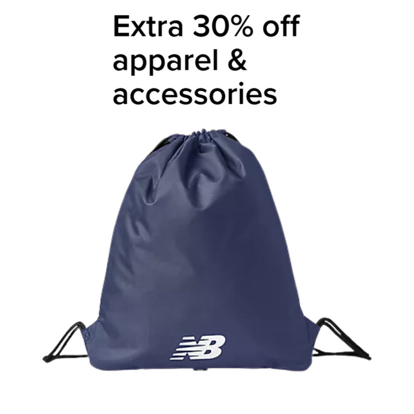 Extra 30% Off Apparel & Accessories At Joes New Balance Outlet