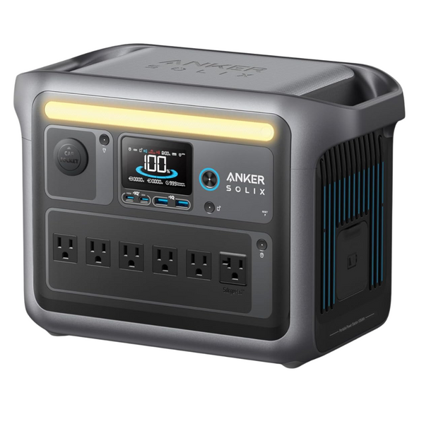 Anker SOLIX C1000 1056Wh 1800W LiFePO4 Portable Power Station