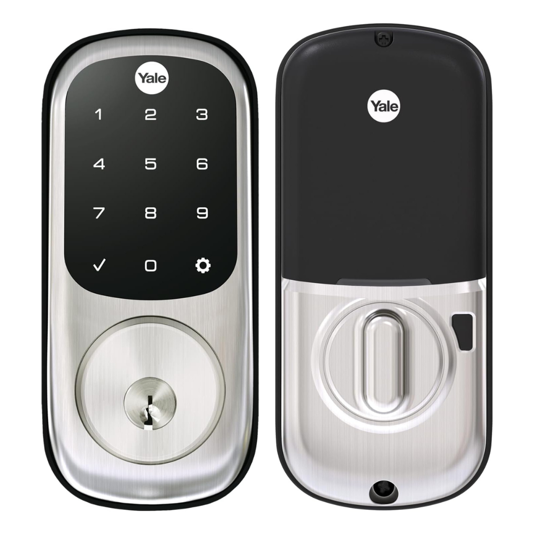 Yale Assure Deadbolt Lock With Touchscreen, Electronic Keypad And Back-Up Key