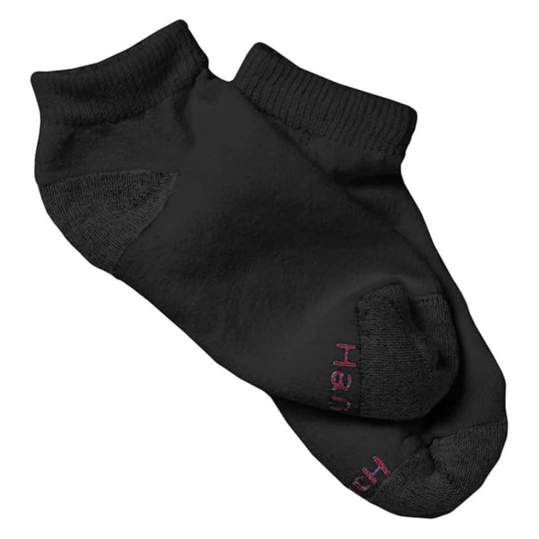 10 Pairs of Hanes Women’s Low Cut Soft Moisture-Wicking Socks