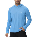 Roadbox Men's UPF 50+ Long Sleeve UV Hoodie (Various Colors)