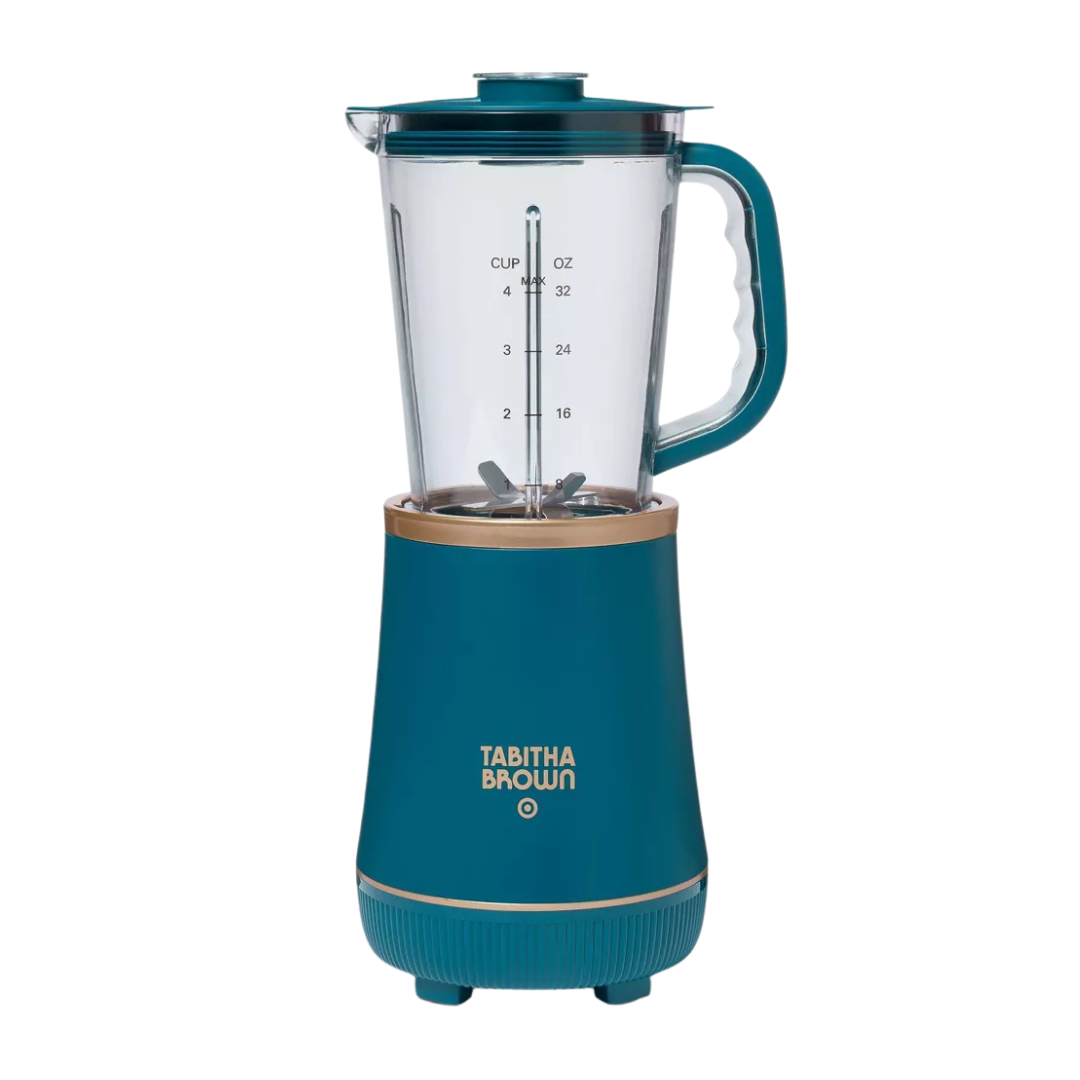 Tabitha Brown 700W Personal Blender w/Travel Cup & Stainless Steel Blades