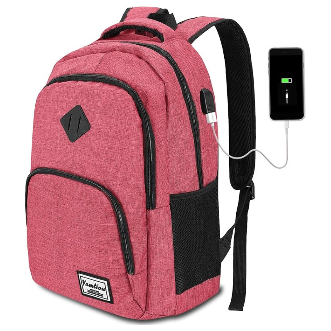 Backpack with USB Charging Port