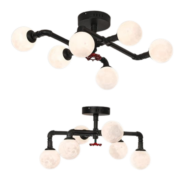Casenke Industrial Vintage Ceiling Light With Remote