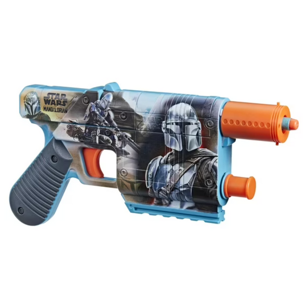 Nerf Star Wars The Mandalorian Dart Blaster W/ 12 Elite Darts