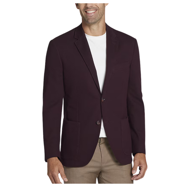 Jos. A. Bank Tailored Fit Pique Knit Jacket
