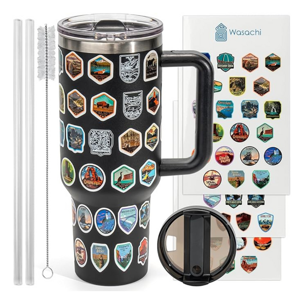 40oz Leakproof Stainless Steel Double Wall Water Bottle
