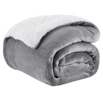 Bedsure Sherpa Fleece Throw Blanket (50" x 60")