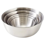 Art & Cook 5-Piece Nesting Stainless Steel Bowl Set