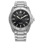 Citizen Men's Eco-Drive Brycen Black Dial Sport Watch (Stainless)