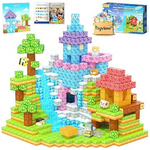 150-Piece Toyvimo Magnetic Blocks STEM Building Toy with Board