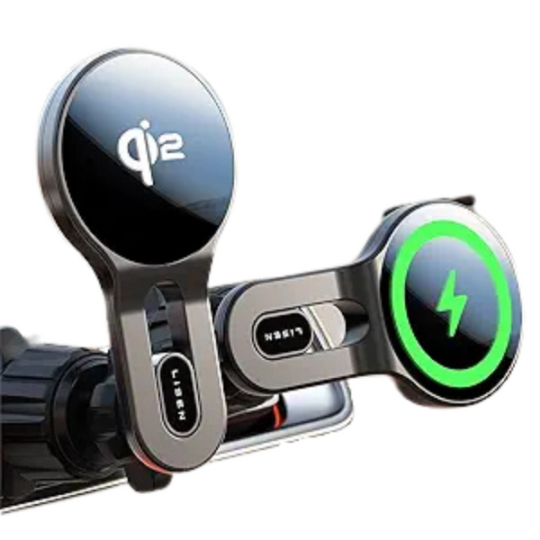 Lisen Qi2 MagSafe Wireless Magnetic Car Mount Charger