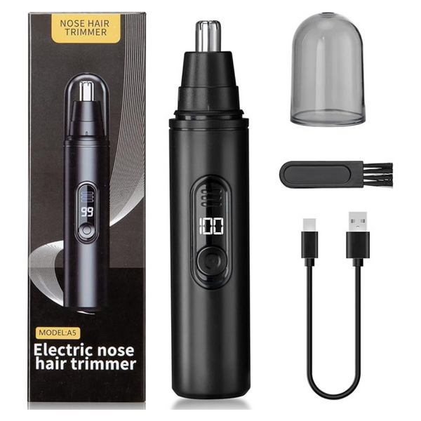 Men's Waterproof Rechargeable Nose Hair Trimmer