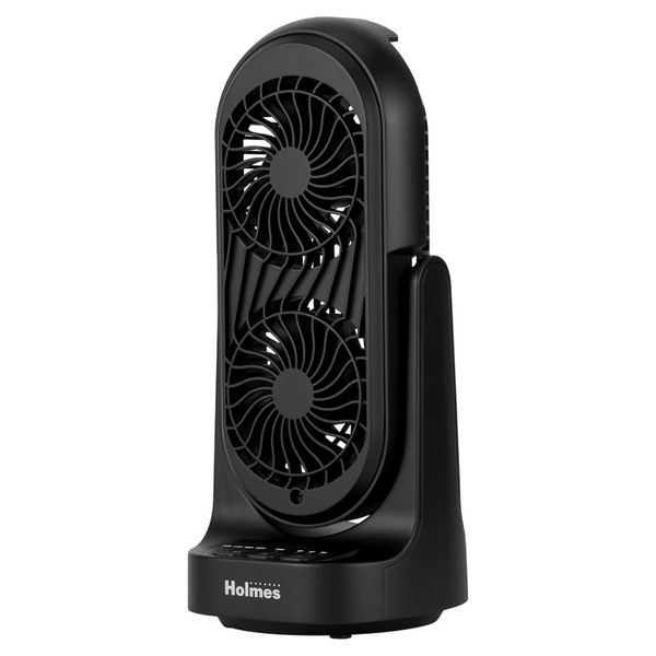 Holmes 13" DuoBreeze Dual Blade 3-Speeds Desk Fan