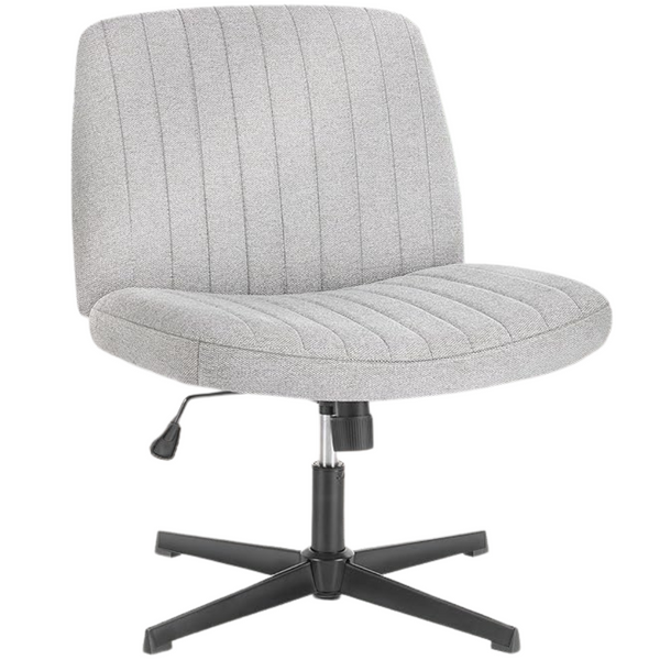 Sweetcrispy Criss Cross Armless Desk Chair