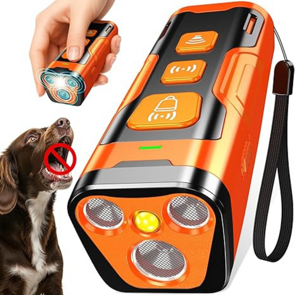 3X Ultrasonic Anti Barking Dog Bark Deterrent Device (3 Colors)