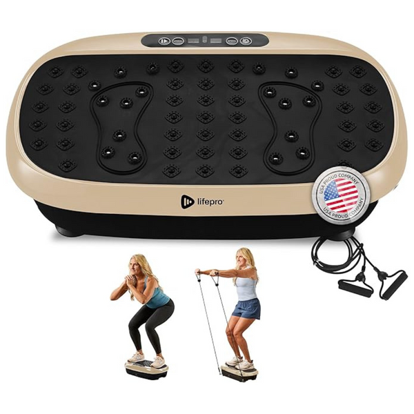 Lifepro Vibration Plate Exercise Machine with Magnetic Acupoints (5 Colors)