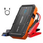 AstroAI 1500A 12V Peak Car Jumper Starter Battery Pack For Up To 6.0L Gas & 3.0L Diesel Engines With 3 Modes Flashlight And Jumper Cable