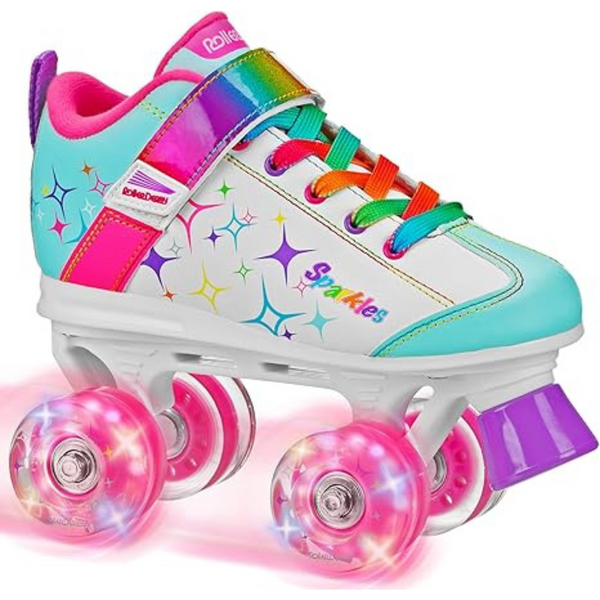 Roller Derby Sparkles Lighted Wheel Roller Skates