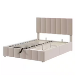 Harper & Bright Full Size Upholstered Platform Bed