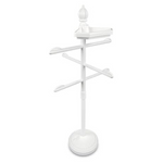 Adjustable Pool & Patio Towel Holder with Weighted Base