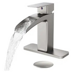 Single Handle 1 or 3 Hole Bathroom Sink Faucet