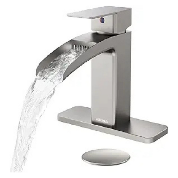Single Handle 1 or 3 Hole Bathroom Sink Faucet