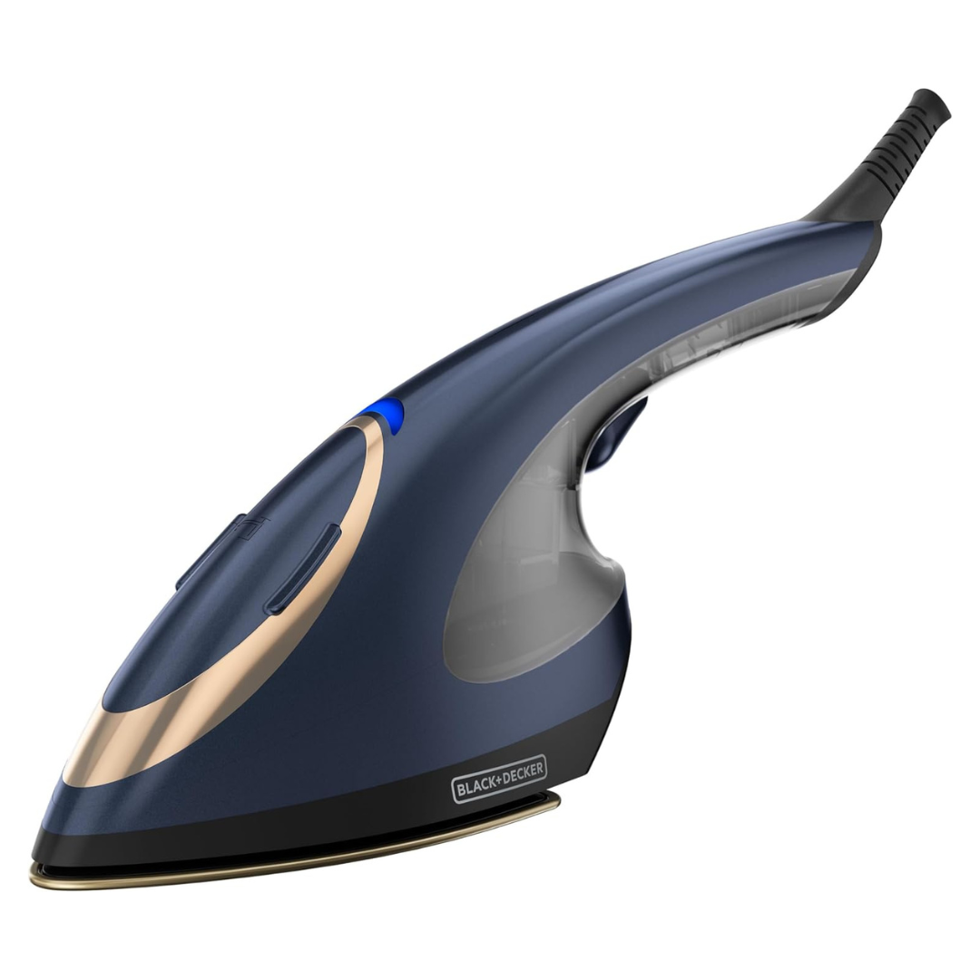 Black & Decker Press & Steam 2-in-1 Iron And Steamer (HGS500)