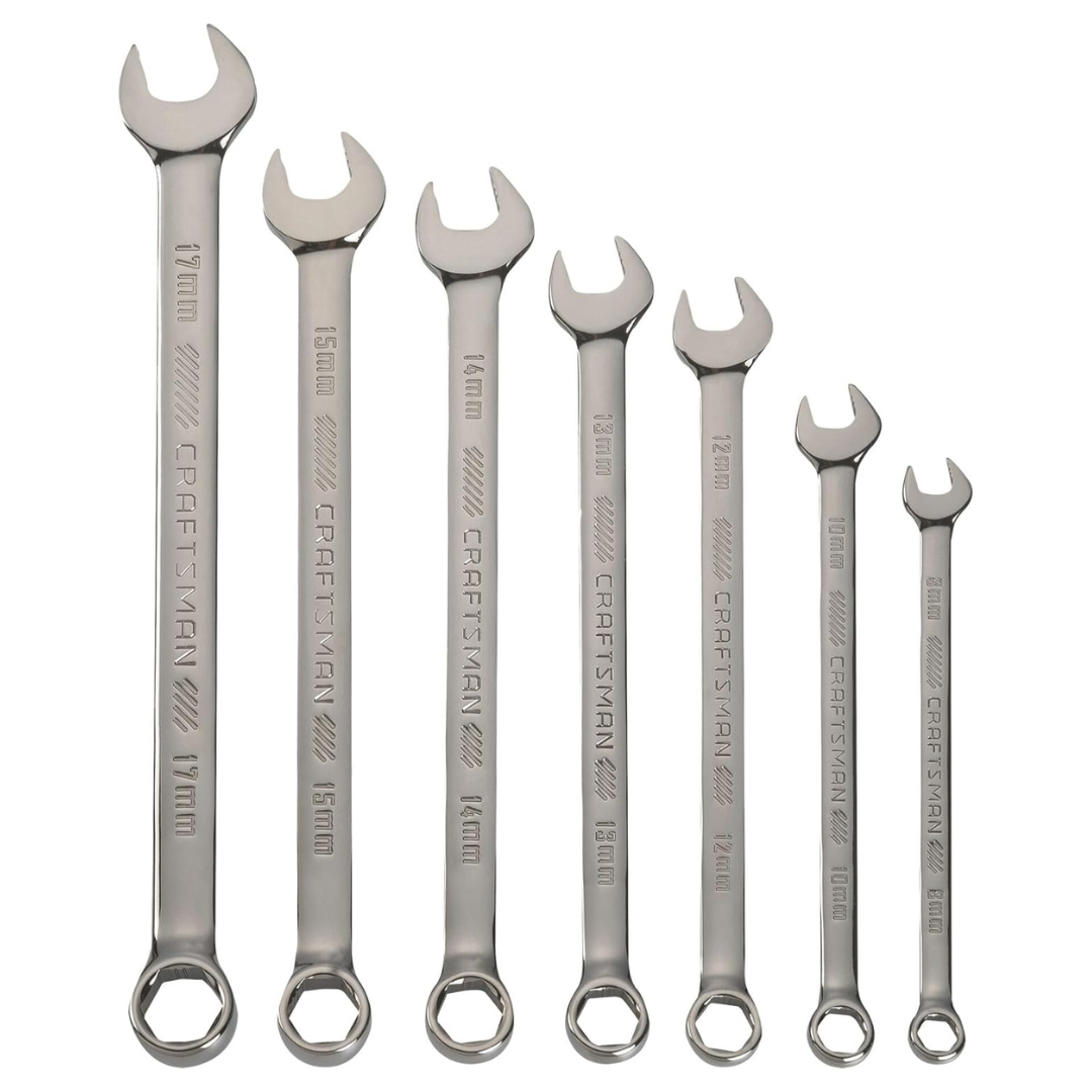 7-Piece Craftsman Overdrive Metric Wrench Set