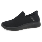 Skechers Men's Go Walk Flex Slip-ins Casual Walking Shoes (Black)
