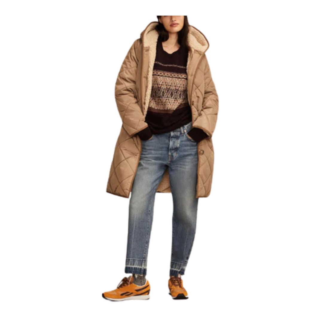 Lucky Brand Women's Long Puffer Jacket